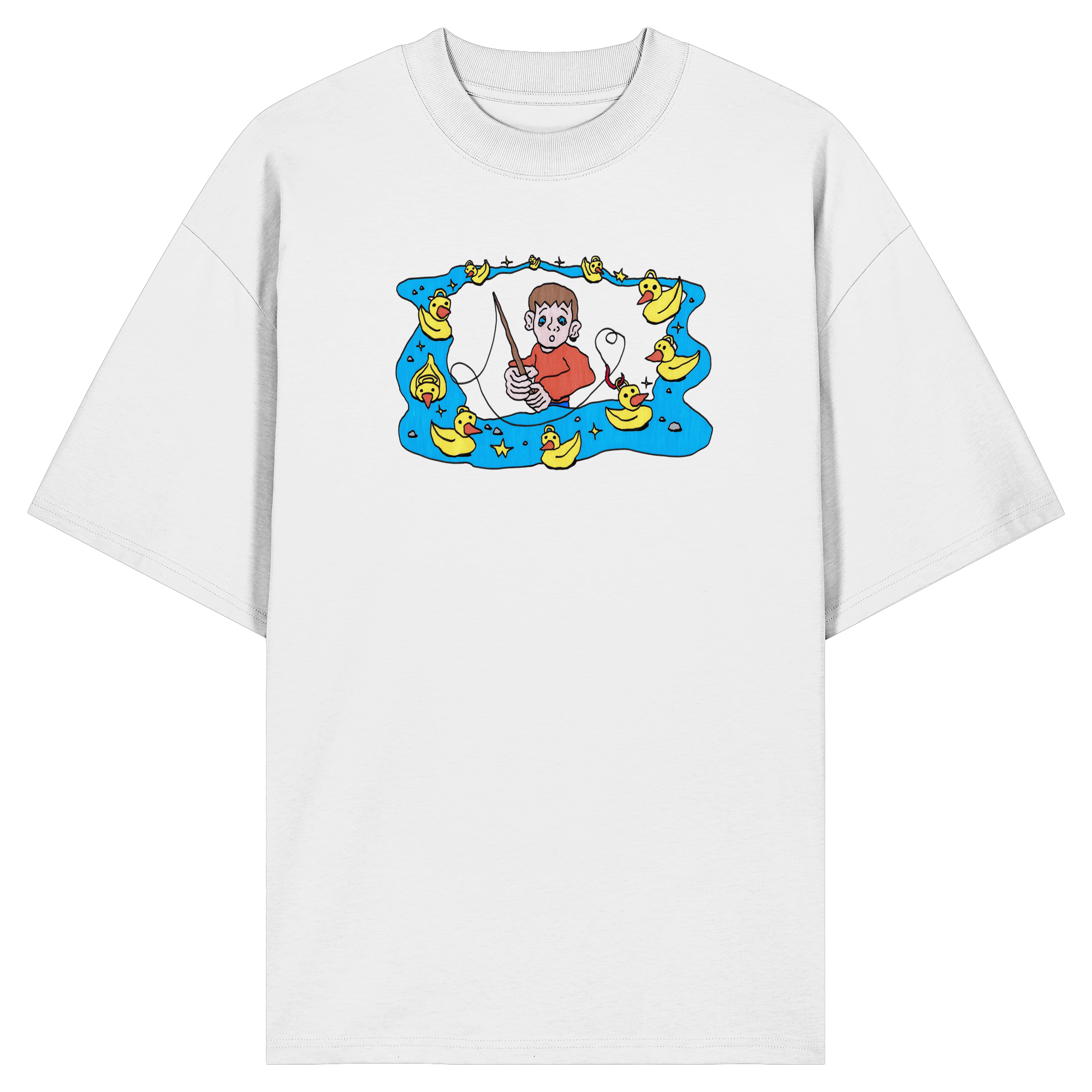 Enten Angeln - Oversize Shirt